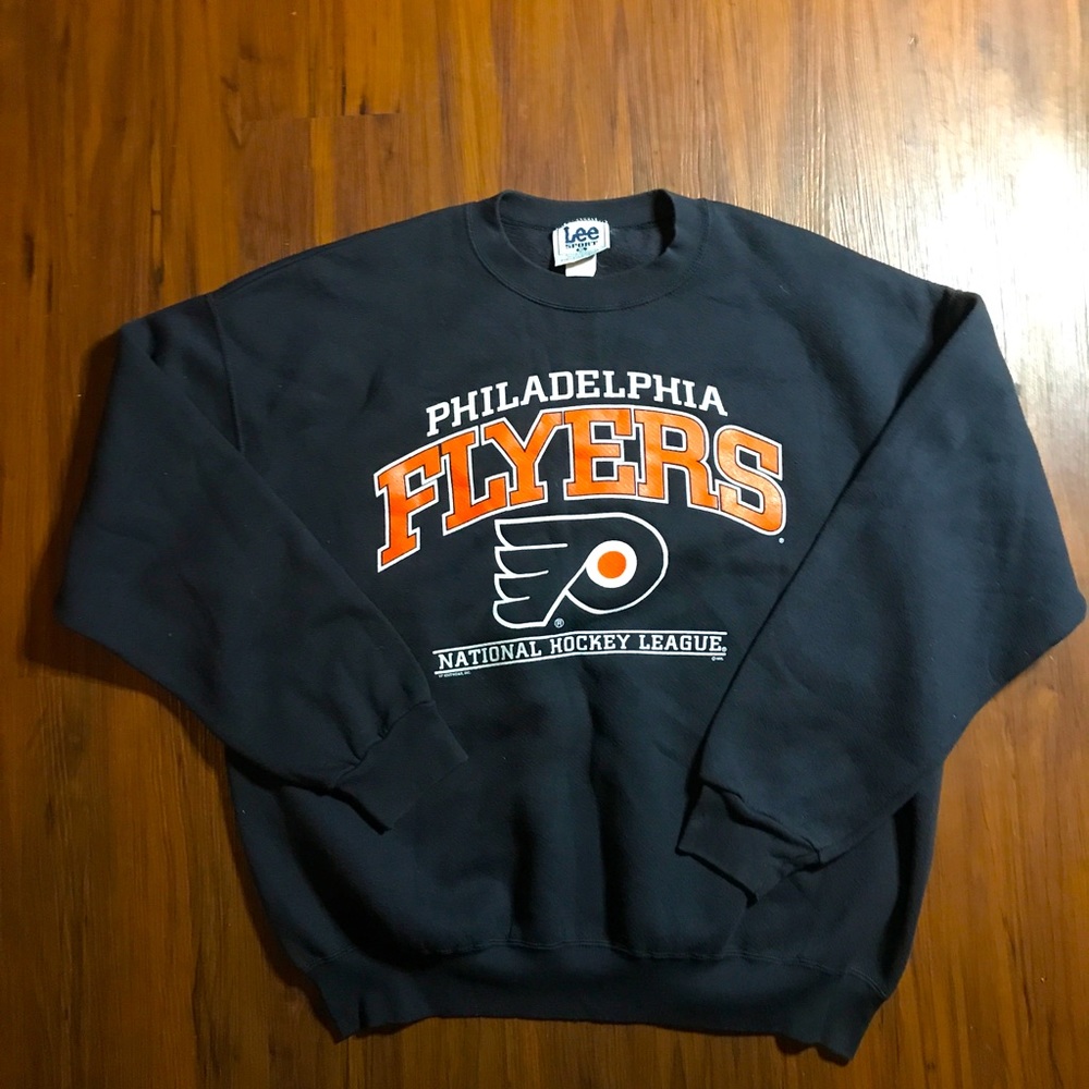 Men’s Vtg Lee Sport Philadelphia Flyers Crewneck